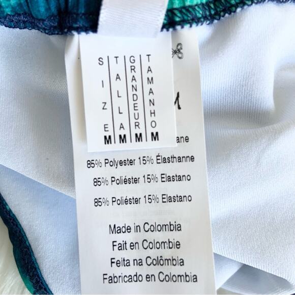 Yandy Two Piece Blue Tie Dye Bikini Set Adjustable Small/Medium NEW WITH TAGS - Picture 14 of 16